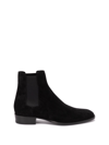 Saint Laurent Wyatt 30 Otterproof Chelsea Boot In Nero