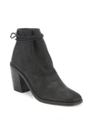 LD TUTTLE The Vow Suede Block Heel Ankle Boots