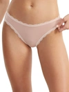 B.tempt'd By Wacoal Inspired Eyelet Bikini In Rose Smoke