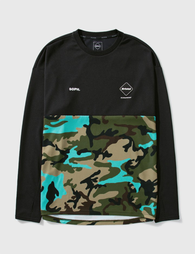 F.c. Real Bristol Camouflage Team Top In Black