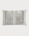 Callisto Home Sequin Velvet Decorative Pillow, 15x21"