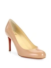 CHRISTIAN LOUBOUTIN WOMEN'S SIMPLE 50 PATENT LEATHER PUMPS,400089981054