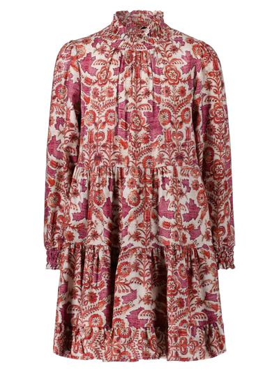 Dixie Kids Dress For Girls In Fucsia