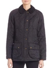 Barbour Core Essentials Beadnell Quilted Jacket In Black