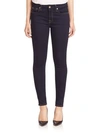 7 FOR ALL MANKIND Rinsed Indigo Skinny Jeans