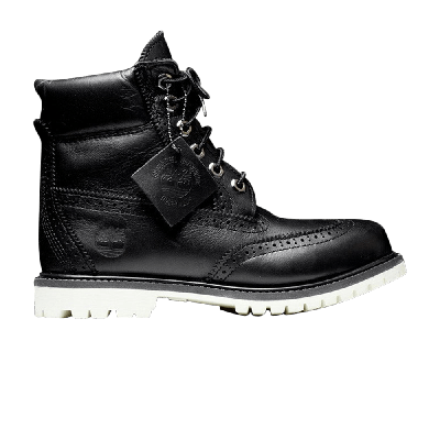 Pre-owned Timberland Wmns 6 Inch Premium Boot In Black