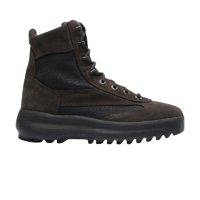 Pre-owned Other Yeezy Season 5 Military Boot 'oil' In Brown