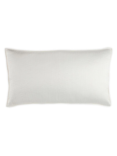Lili Alessandra Retro Quilted Pillowcase & Insert In Ivory