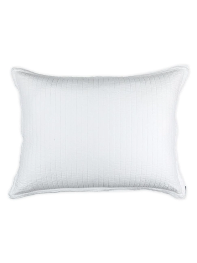 Lili Alessandra Tessa Quilted Pillowcase & Insert In White
