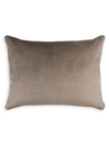 Lili Alessandra Valentina Quilted Velvet Luxe Euro Decorative Pillow, 27 X 36 In Buff