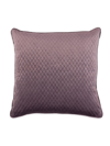 Lili Alessandra Valentina Quilted Velvet Euro Decorative Pillow, 26 X 26 In Raisin