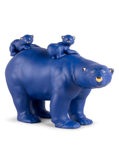 Lladrò Mummy Bear & Babies Sculpture