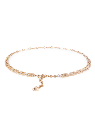 Versace Greca Goddess Chain Belt In  Gold