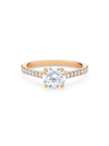 DE BEERS JEWELLERS WOMEN'S DB CLASSIC 18K ROSE GOLD & 1.31 TCW DIAMOND ENGAGEMENT RING