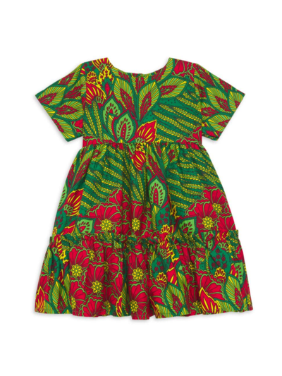 Elisamama Baby Girl's, Little Girl's, & Girl's Seun Tropical Dress In Neutral