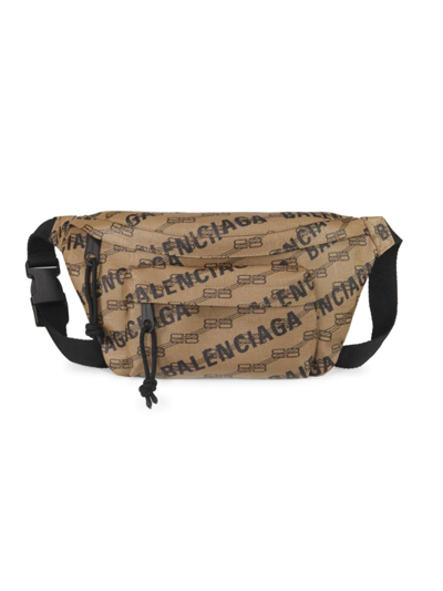 Balenciaga Tan Men\'s Belt Bag Balenciaga Large Army Belt Bag - Beige | Editorialist main image 2