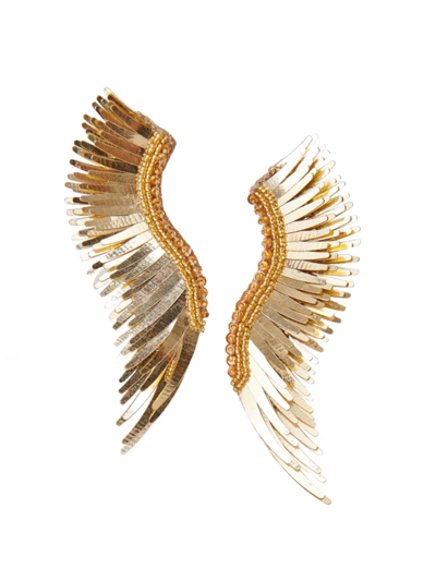 Mignonne Gavigan Women's Madeline 14k-gold-plated & Mixed-media Wing Earrings