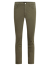 Joe's Jeans The Asher Tencel Twill Slim-fit Jeans In Dusty Olive