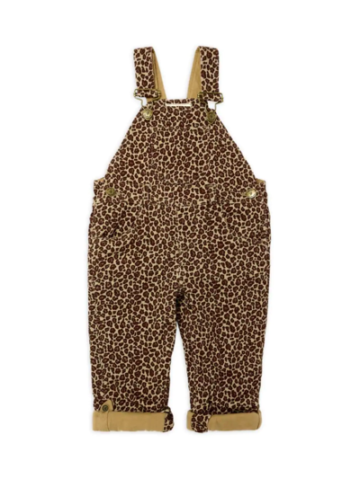 Dotty Dungarees Baby's, Little Girl's & Girl's Leopard-print Dungarees