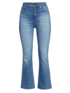 VERONICA BEARD WOMEN'S CARSON HIGH-RISE STRETCH FLARED ANKLE JEANS