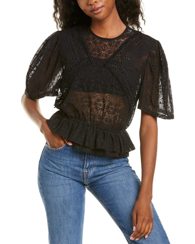 Iro Steela Top In Black