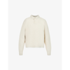 Jacquemus Le Polo Neve Boxy-fit Knitted Jumper In Off-white