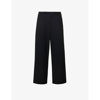 Y's O Waist String Thin Pants In Black