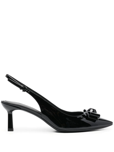 Ferragamo Karine 75mm Pumps In Nero