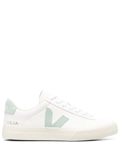 Veja Campo Leather-trim Low-top Sneakers Sneakers In White