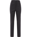 Dolce & Gabbana Stretch Wool Tailored Pants In Black