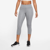 Nike Women's One Mid-rise Capri Leggings In Grey