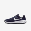 Nike Revolution 6 Big Kids' Road Running Shoes In Midnight Navy,flat Pewter,white