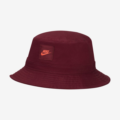 Nike Sportswear Bucket Hat In Red