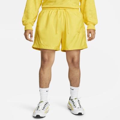Nike Men's  Sportswear Tech Pack Woven Shorts In Yellow
