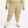 Nike Women's  Sportswear Phoenix Fleece High-waisted Jogger Pants (plus Size) In Brown