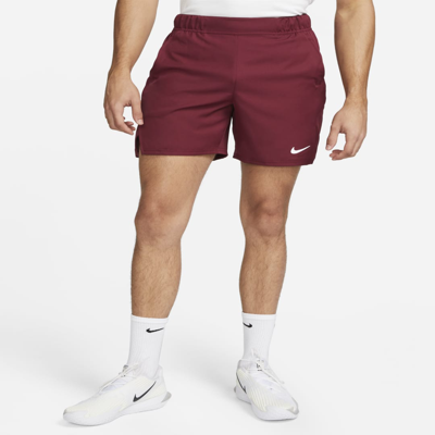 Nike Men's Court Dri-fit Victory 7" Tennis Shorts In Red