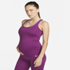 Nike Women's Dri-fit (m) Tank Top (maternity) In Purple