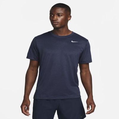 Nike Men's Dri-fit Legend Fitness T-shirt In Blue