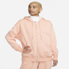 Nike Women's  Sportswear Phoenix Fleece Oversized Full-zip Hoodie In Pink