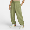 Nike Women's  Sportswear Phoenix Fleece High-waisted Oversized Sweatpants In Green