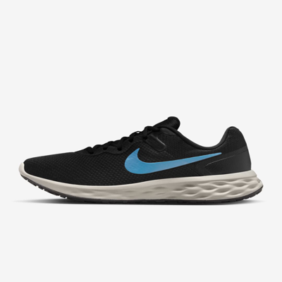 Nike Men's Revolution 6 Next Nature Running Sneakers From Finish Line In Black