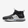 Nike Men's Air Presto Mid Utility Shoes In Grey