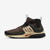 Nike Men's Air Presto Mid Utility Shoes In Brown