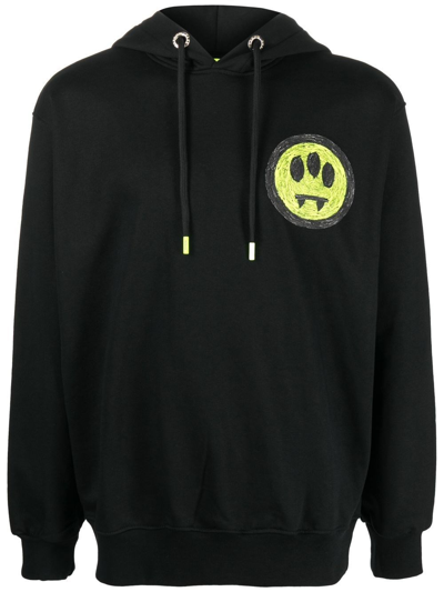 Barrow Printed Sweatshirt In Nero