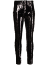 Isabel Marant Madilio Sequined Pants In Nero