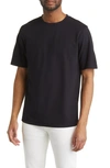 Theory Round Neck T-shirt In Black