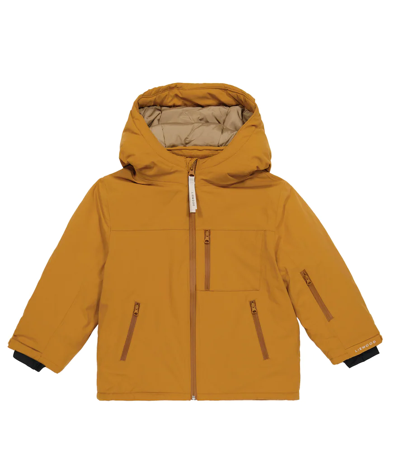 Liewood Kids' Cayley Padded Snow Jacket In Golden Caramel