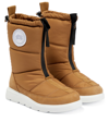 Canada Goose Neutral Cypress Fold Over Quilted Boots In Neutrals