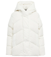 Canada Goose Marlow Hooded Quilted Ventera Down Jacket In Northstar White