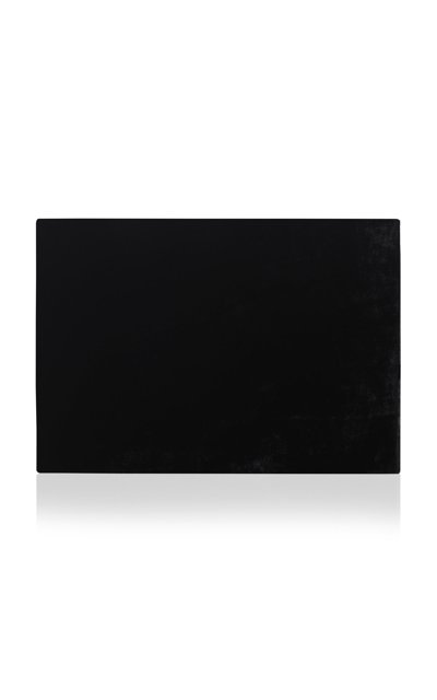 Sophie Bille Brahe Trésor Grande Velvet Jewelry Box In Black